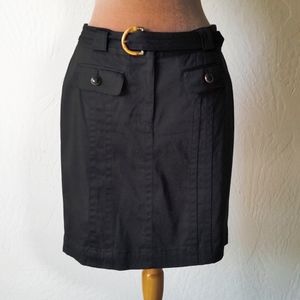 JONES NEW YORK Stretch Polished Cotton Pencil Skirt Sz 8